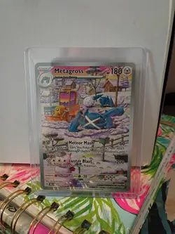 Metagross 178/162 Illustration Rare Temporal Forces Pokemon NM - Image 1