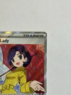 2023 Pokemon SV Paradox Rift Parasol Lady #238/182 - Image 4
