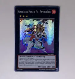 Yugioh Brotherhood of the Fire Fist, Lion Emperor CBLZ-FR099 NM (FRENCH) - Image 1