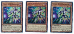 Yugioh x3 Vision HERO Poisoner GFP2-EN058 Ultra Rare 1st Edition NM - Image 1