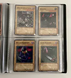Yugioh Vintage 4 Foil/40 Card Binder Lot Dark Magician Blue-Eyes White Dragon - Image 5