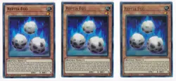 Yugioh Reptia Egg X3 Ultra GFP2-EN034 1st Ed NM Playset - Image 1