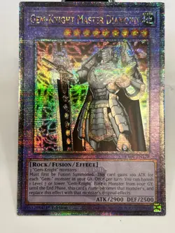 Yugioh! TCG - Gem-Knight Master Diamond - Quarter Century Secret - RA04-EN178 - Image 1