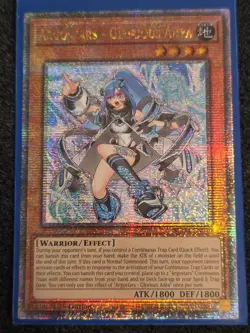 Yugioh! Argostars - Glorious Adra - SUDA-EN010 - Quarter Century Secret Rare NM - Image 1