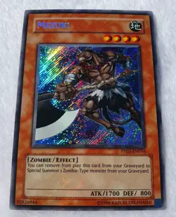 Yugioh 1x Mezuki PP02-EN016 Secret Rare Unlimited Edition NM Premium Pack 2 - Image 2