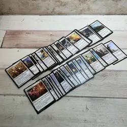 Magic The Gathering 36 Card No Duplicates Bundle ( White ) Vintage Set. - Image 1
