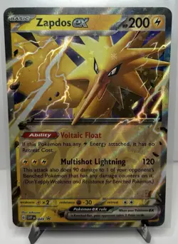 Zapdos EX 049 Scarlet & Violet Promo Holo Card Near Mint Condition (B) - Image 1