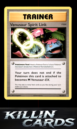 Venusaur Spirit Link 89/108 Pokemon Uncommon XY - Evolutions Card NM - Image 1
