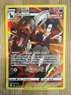 Houndoom TG10/TG30 Illustration Rare Brilliant Stars Pokemon TCG Card NM - Image 1