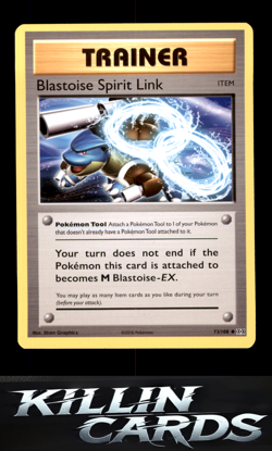 Blastoise Spirit Link 73/108 Pokemon Uncommon XY - Evolutions Card NM - Image 1