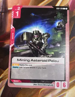 Gundam Card Game Mining Asteroid Palau GD01-128 C - Image 1