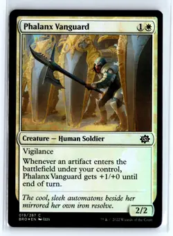 FOIL Phalanx Vanguard The Brothers' War - MTG Magic the Gathering Card - Image 1