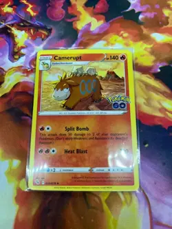 Camerupt 014/078 Pokemon GO Regular NM-Mint Pokemon Card TCG - Image 3