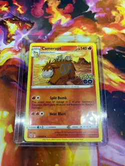 Camerupt 014/078 Pokemon GO Regular NM-Mint Pokemon Card TCG - Image 5