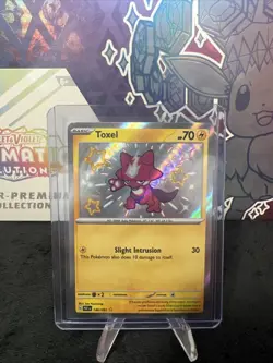 Toxel 140/091 Paldean Fates Holo Card Near Mint Condition - Image 1