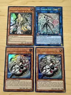 YuGiOh Cards, 29 card lot of random (see pics) With field cards and tokens - Image 1