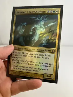 Karador, Ghost Chieftain (Commander) Oversize Cards Foil with MTG Sleeve - Image 5