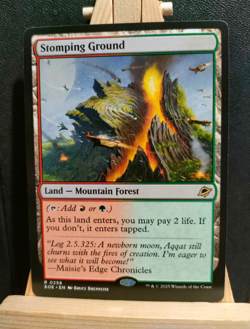 Stomping Ground - Edge of Eternities - Rare - NM (See pics) MTG - Image 1