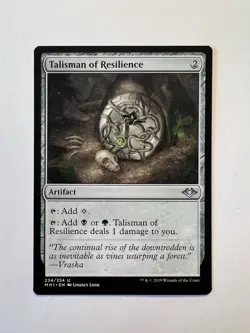 Talisman of Resilience - MTG Modern Horizons - NM - Image 1