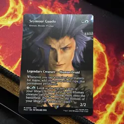 Final Fantasy MTG Magic the Gathering Seymour Guado Borderless - Image 1