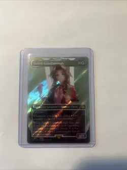 MTG Aerith Gainsborough (Borderless) (Surge Foil) Final Fantasy Foil - Image 1
