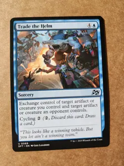 MTG Trade The Helm #0069 Aetherdrift | Magic - Combine Ship 1-10 $4.88 - Image 1