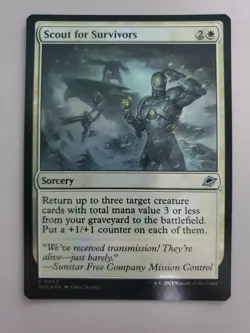 MTG Scout for Survivors Edge of Eternities Foil Uncommon - Image 1