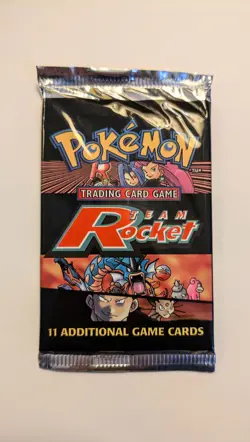 Pokemon Team Rocket Booster Pack - All Art - Sealed (Likely light) Read - Image 1
