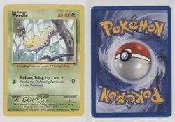 Weedle 1999-2000 Printing Pokemon Base Set #69 1999 0jf5 - Image 3