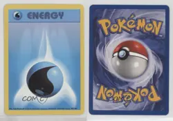 Water Energy 1999-2000 Printing Pokemon Base Set #102 1999 0jf5 - Image 3