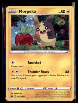 Pokemon Morpeko Sword Shield Cosmo Promo SWSH031 - Image 1