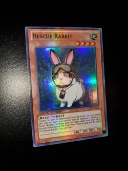 Yugioh 2012 Rescue Rabbit SR Limited Ed. CT09-EN015 Near Mint - Image 2