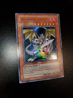 Yugioh 2013 Dragonic Knight UR Limited Ed. JUMP-EN026 Near Mint - Image 2