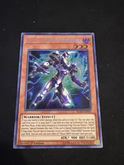Yugioh Vision HERO Increase BLHR-EN007 Secret Rare 1st Ed MINT - Image 1