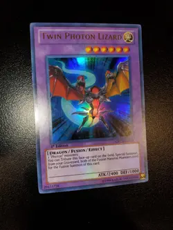 Yugioh 2012 Twin Photon Lizard UR 1st Ed. ORCS-EN039 Near Mint - Image 2