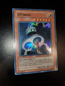 Yugioh 2005 UFORoid SR 1st Ed. CRV-EN010 Near Mint - Image 2