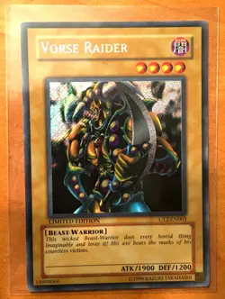 Yugioh Vorse Raider CT2-EN003 Limited Edition - Secret Rare Mint - Image 1