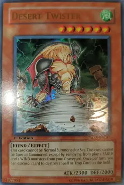 Yugioh 2007 Desert Twister UR 1st Ed. TAEV-EN034 Near Mint - Image 1