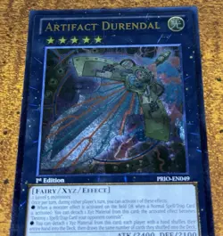 Artifact Durendal Ultimate Rare 1st Edition PRIO-EN049 YuGiOh Primal Origin NM - Image 2