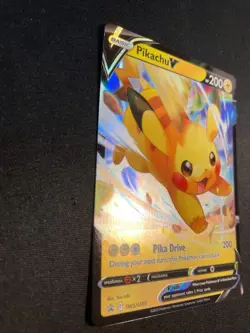 Pikachu V SWSH285 - Black Star Promo - Ultra Rare Holo Pokemon Card Near Mint - Image 3
