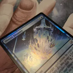 FOIL C 0055 Divert Disaster Instant Common Edge of Eternities MTG Card - Image 2