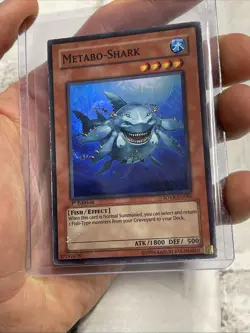 1996 Yu-Gi-Oh! Metabo-Shark #SOVR-EN086 1st Edition MP/LP Yugioh! Card Rare - Image 1