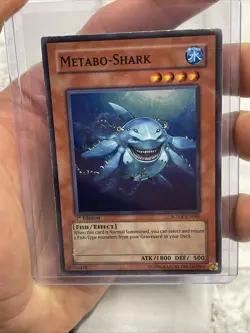 1996 Yu-Gi-Oh! Metabo-Shark #SOVR-EN086 1st Edition MP/LP Yugioh! Card Rare - Image 2