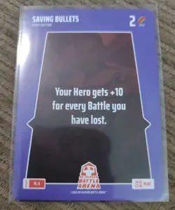 Saving Bullets 2025 Bo Jackson Battle Arena Alpha Update Play Card SSP #PL-6 - Image 1