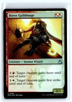 FOIL Boros Guildmage Ravnica Remastered - MTG Magic the Gathering Card - Image 1
