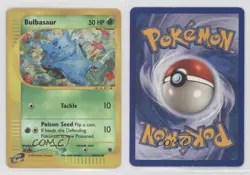 Bulbasaur Reverse Foil Pokemon e-Card Series Expedition #94 2002 1i1o - Image 3