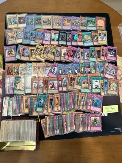 Yugioh Vintage Card Collection Lot Damaged - Image 1