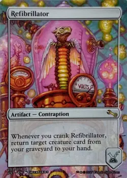 202/216 REFIBRILLATOR RARE UNSTABLE MTG CARD - Image 1