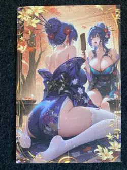 Matchmaker 2 Spicy Waifu NSFW A5 Size Card Board Unknown Sexy Mirror - Image 1