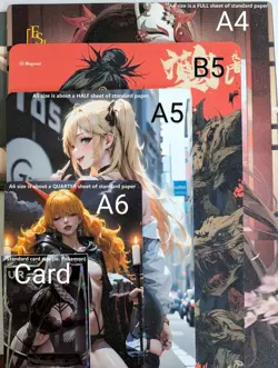 Matchmaker 2 Spicy Waifu NSFW A5 Size Card Board Unknown Elf Ear Ribbon - Image 3
